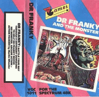 Dr Franky and the Monster ZX Spectrum  box art